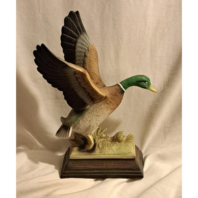 Midcentury Mallard Duck Statue For Sale - Image 10 of 12