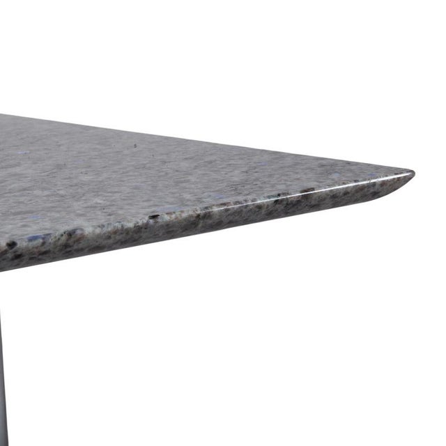 15th Century & Earlier Granite 1226 Coffee Table in Stainless Steel from Draenert For Sale - Image 5 of 10