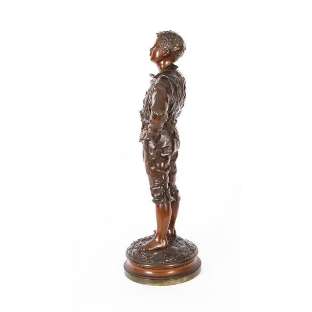 Antique Bronze Street Figure by Jose Cardona, Early 20th-Century For Sale - Image 13 of 18