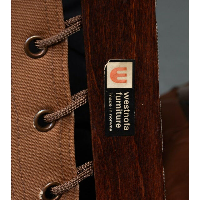 Contemporary Vintage Danish Leather Siesta Chairs by Ingmar Relling, Set of 2 For Sale - Image 3 of 8