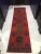 Vintage Red Oushak Turkish Anatolian Handmade Runner- 3′ × 11′5″ For Sale - Image 9 of 9