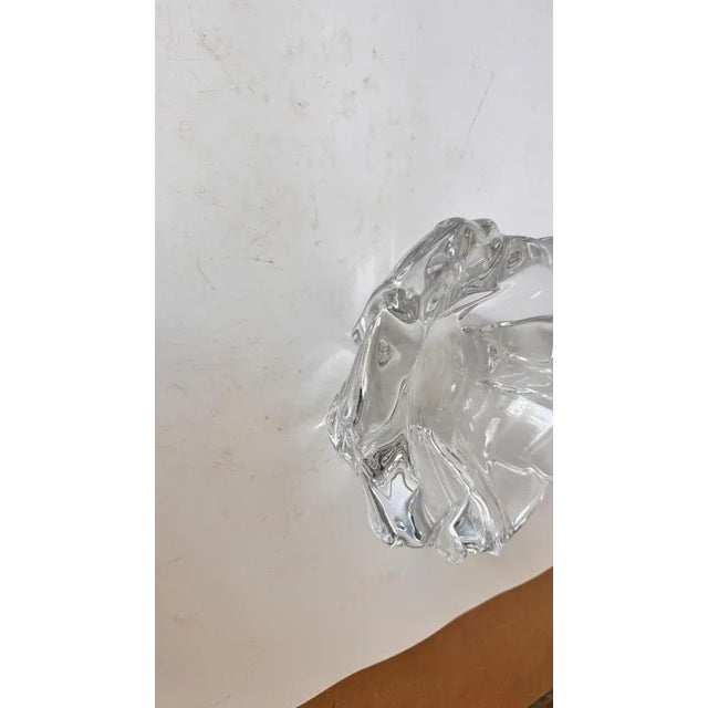 Large Crystal Ashtray from DAUM, France, 1960s For Sale - Image 8 of 11