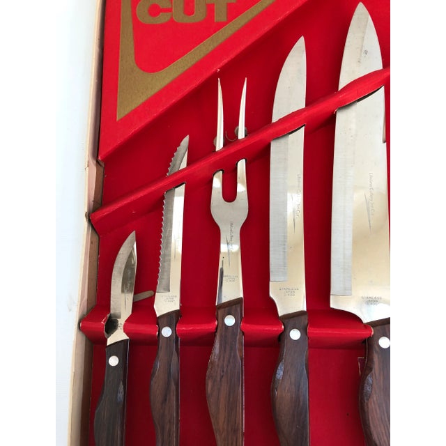 Mid-Century Modern Mid-century Modern Flatware Cutlery Knife Set - Set of 6 For Sale - Image 3 of 9