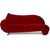 Gaudi 3-Seater Sofa in Red Velvet from Bretz For Sale - Image 9 of 9
