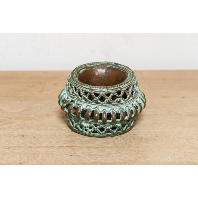 20th Century Bamum Copper Verdigris Bangle For Sale - Image 4 of 6