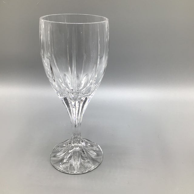 Transparent Mikasa Berkeley Wine Glasses - Pair For Sale - Image 8 of 13