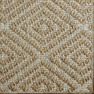 Casa Cosima Natural Rugs Aria Fawn 100% Sisal Rug- 9' x 12' For Sale