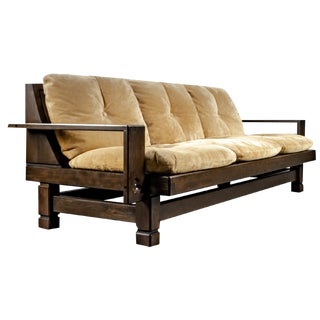 St. Moritz Geometric Lounge Sofa from Klaus Rausch Furniture Co., 1960s For Sale