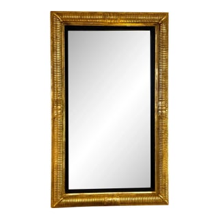 Large English Regency Style Gilt Wood Pier Glass Wall Mirror For Sale
