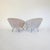 Lounge Chairs in Bouclé Fabric with Brass Feet, Italy, 1950s, Set of 2 For Sale - Image 6 of 9