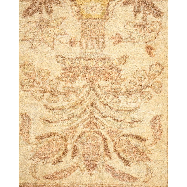Traditional Mogul, One-of-a-Kind Hand-Knotted Area Rug in Ivory, 8' 4" x 10' 6" For Sale - Image 3 of 8