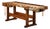 Vintage Industrial Rustic Carpenter's Workbench in Wood, 1950s For Sale