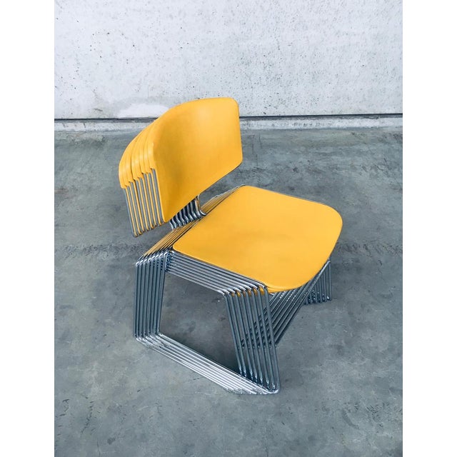 Max Stacker Conference & Office Chairs by Steelcase Strafor, 1980s, Set of 8 For Sale - Image 13 of 18