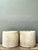 Vintage Ribbed Cement Planters - Pair For Sale - Image 10 of 10