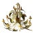 Mid 20th Century Hollywood Regency Calla Lily Flower Chandelier For Sale