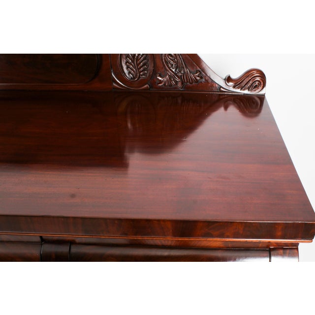 Antique Victorian Pedestal Sideboard For Sale - Image 10 of 18