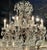 Italian Beaded Crystal and Amethyst Flower Chandelier For Sale - Image 11 of 11