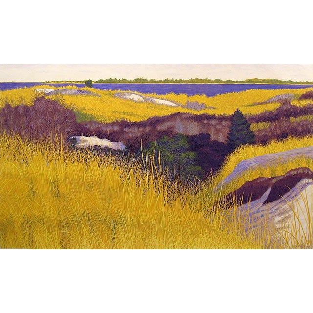 Impressionist Gordon Mortensen "North Massachusetts Coast" Signed Numbered Woodcut Make Offer For Sale - Image 3 of 9