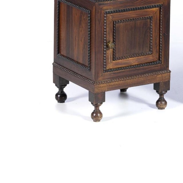 Bedside Tables in Fine Wood, Set of 2 For Sale - Image 3 of 6