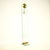 Vintage Glass and Brass Clock by Leon Rosen for Pace Collection, 1970s For Sale - Image 6 of 6