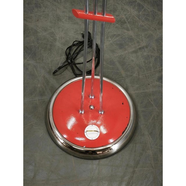 German Adjustable Three-Light Floor Lamp, 1960s For Sale - Image 13 of 16