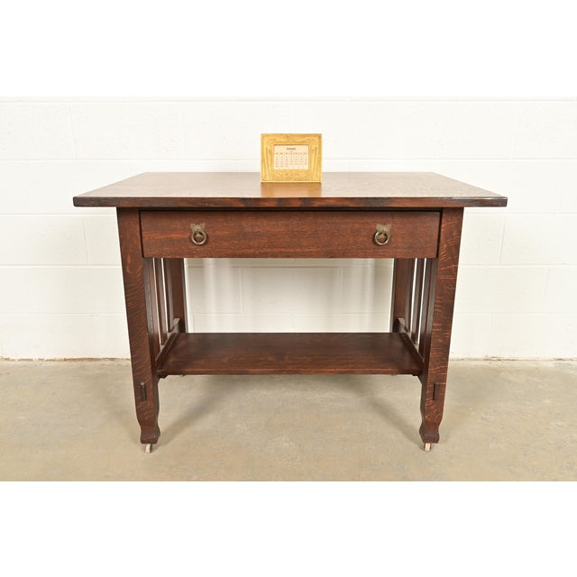 Metal Tiffany Studios New York Chinese Pattern Bronze Doré Desk Calendar Frame or Picture Frame For Sale - Image 7 of 14