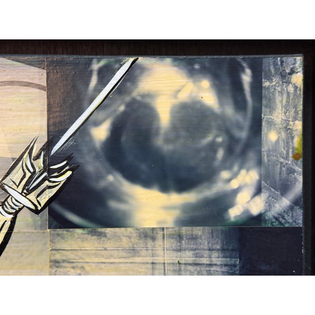 Nicely Framed Original Graffiti Collage Art For Sale - Image 15 of 17