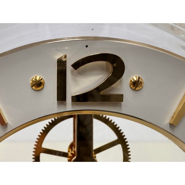 Seiko Lucite Skeleton Clock For Sale - Image 9 of 12
