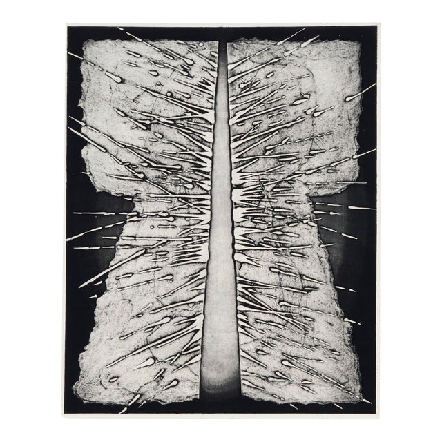 "Kimono 14" Collograph - Artist's Proof by Patricia A. Pearce For Sale