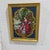 Vintage Needle Point Painting “lady in Red” Framed For Sale In Atlanta - Image 6 of 8