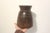 Early 20th Century Primitive Wood Vase With Repair For Sale - Image 6 of 11