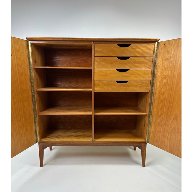 1950’s Swedish Cabinet With Nordens Flora Illustrations For Sale In Boston - Image 6 of 12