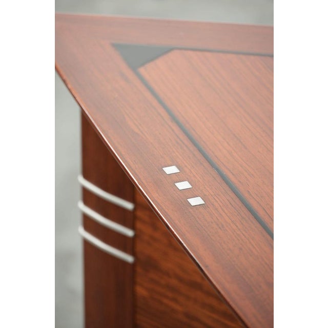 Art Deco Triangular Side Tables by Schuitema from the Decoforma Series, Set of 2 For Sale - Image 11 of 12