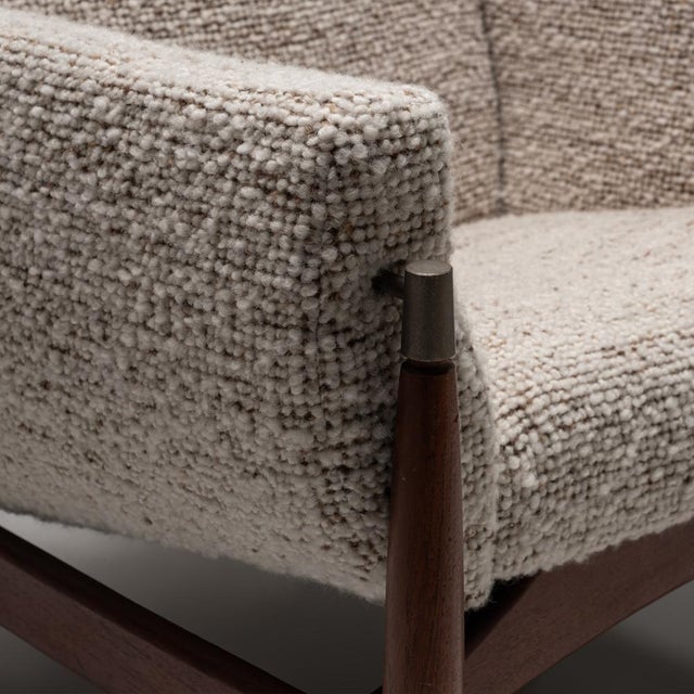 Scandinavian Teak Armchair, 1960s For Sale - Image 9 of 11