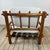 1970s Vintage Lounge Chair in Pine and Ecru Bouclé Fabric, 1970s For Sale - Image 5 of 12