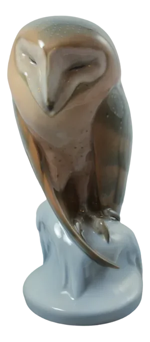 Barn Owl No. 273 by Christian Thomsen for Royal Copenhagen, Early 1900s