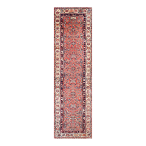 Remarkable Red Color With Medallion and Floral Design Antique N W Persian Rug