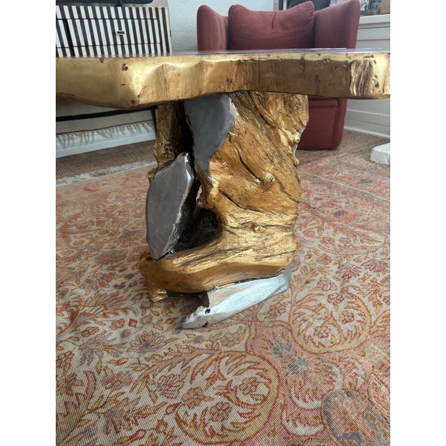 2020s Teak Root Side Table by Made Goods For Sale - Image 5 of 6