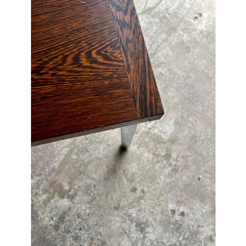 Mid-Century Belgian Dining Table with Chrome Legs, 1960s For Sale - Image 4 of 13