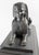 Brown 19th Century French Egyptian Revival Sphinx Bronze on Mantel Clock Base For Sale - Image 8 of 18