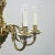 Gold and Metal 8-Light Chandelier, 1970s For Sale - Image 3 of 13