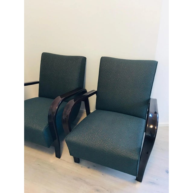 Set of Armchairs by Karel Kozelka & Antonín Kropáček for Interier Praha, 1950s For Sale - Image 6 of 15