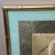 Late 20th Century Vintage Virginia Metalcrafters Oriental Square Framed Artwork in Faux Bamboo Gold Frame For Sale - Image 5 of 10