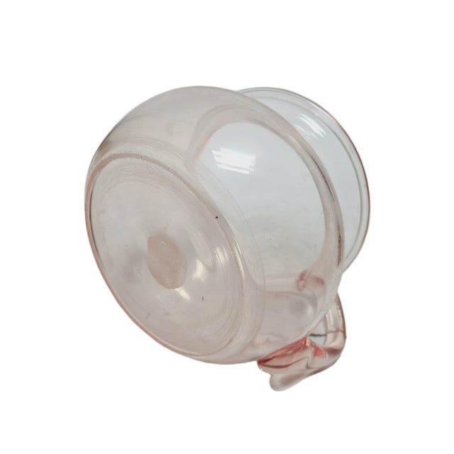 Glass Art Deco Potty from Hortensja Glasswork, 1930s For Sale - Image 7 of 11