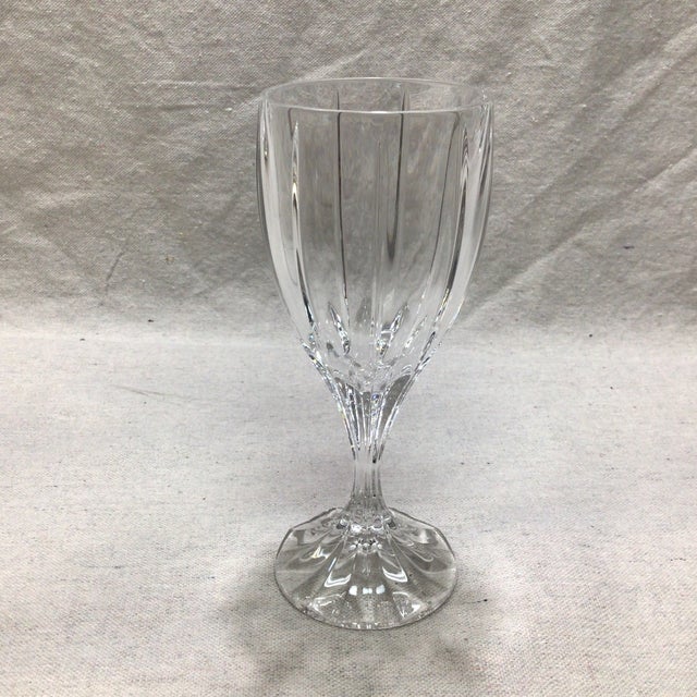 Mikasa Mikasa Berekely Crystal Wine Glasses-Set of 4 For Sale - Image 4 of 12