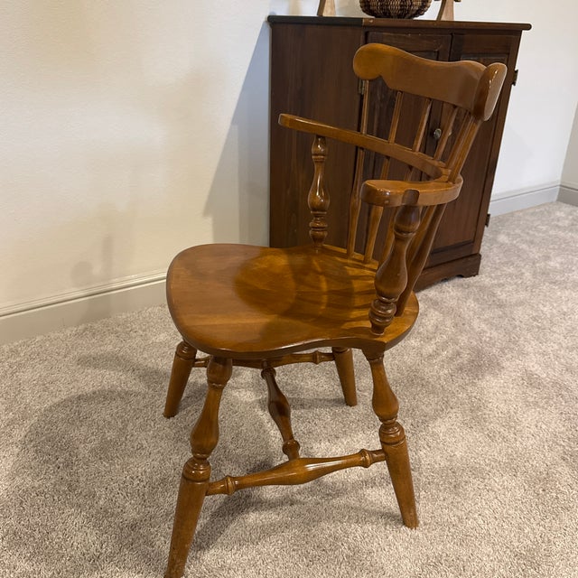 1960s Ethan Allen Dining Chairs For Sale In Dallas - Image 6 of 10