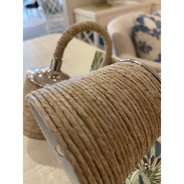 Metal Pair of Customized Wall Sconces by Regina Andrews For Sale - Image 7 of 7