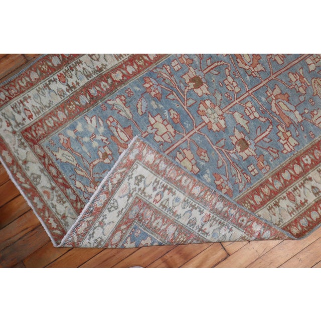Early 20th Century Blue Malayer Runner rug no.j1606 For Sale - Image 5 of 10