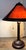 1990s Vintage Mica Series Tensor Bronze Tone Double Socket Table Lamp For Sale - Image 5 of 5