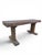 Wood French Console Table in Oak For Sale - Image 7 of 7